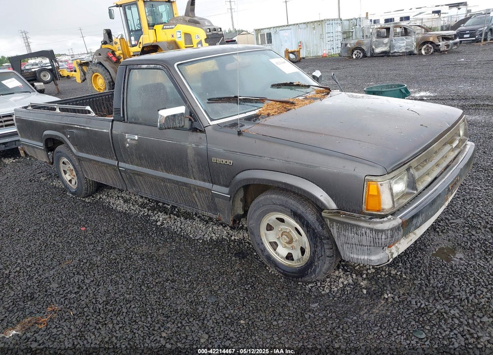 1986 MAZDA B2000 LONG BED VIN: JM2UF211XG0509506