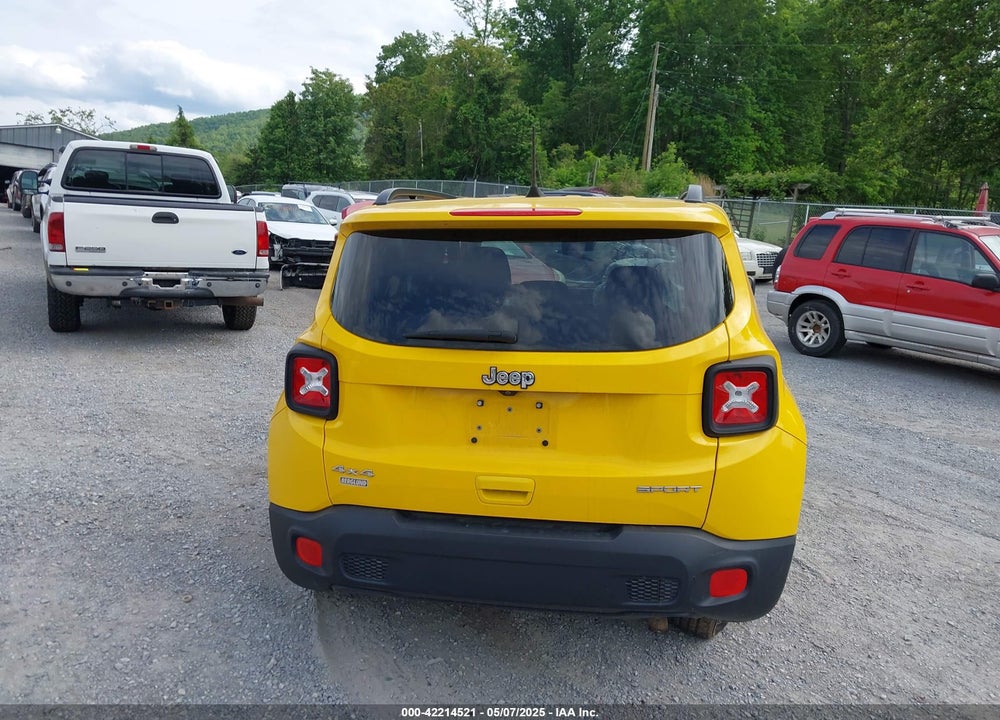 2018 JEEP RENEGADE SPORT 4X4 VIN: ZACCJBAB7JPG97099