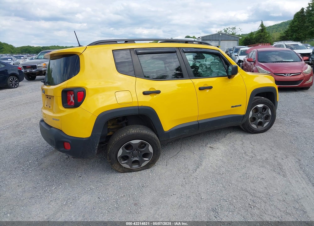 2018 JEEP RENEGADE SPORT 4X4 VIN: ZACCJBAB7JPG97099