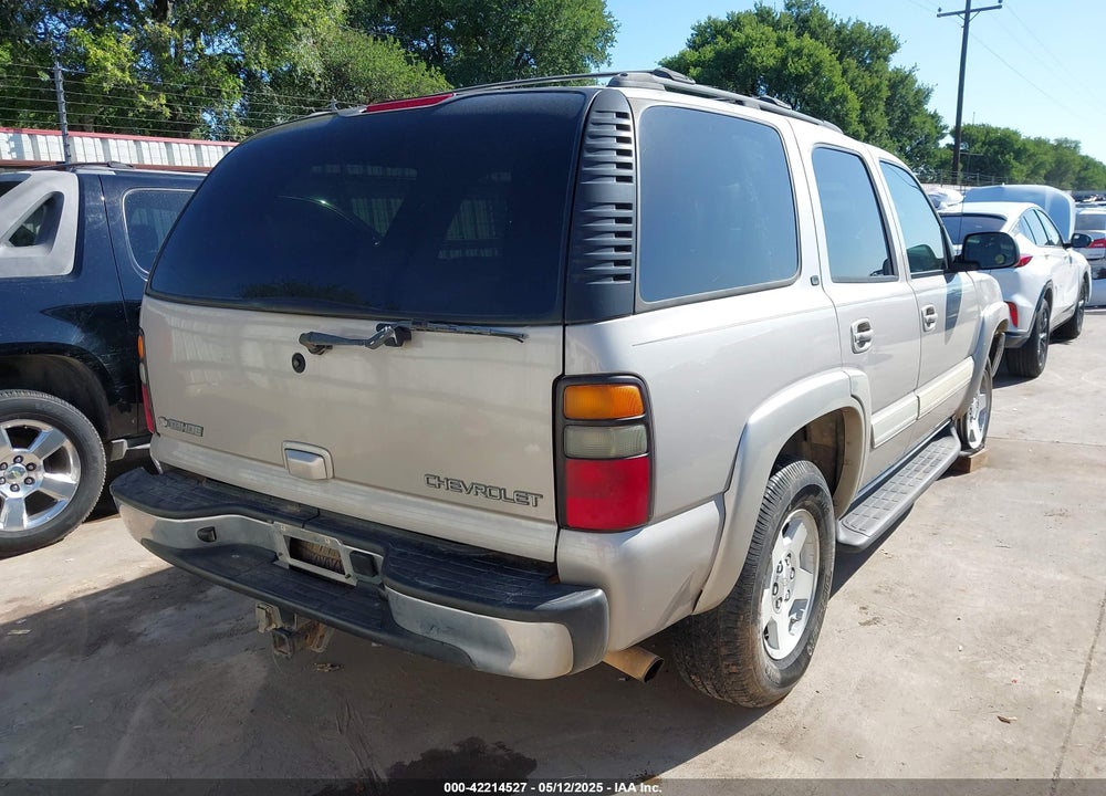 2004 CHEVROLET TAHOE LT VIN: 1GNEC13Z34J328114