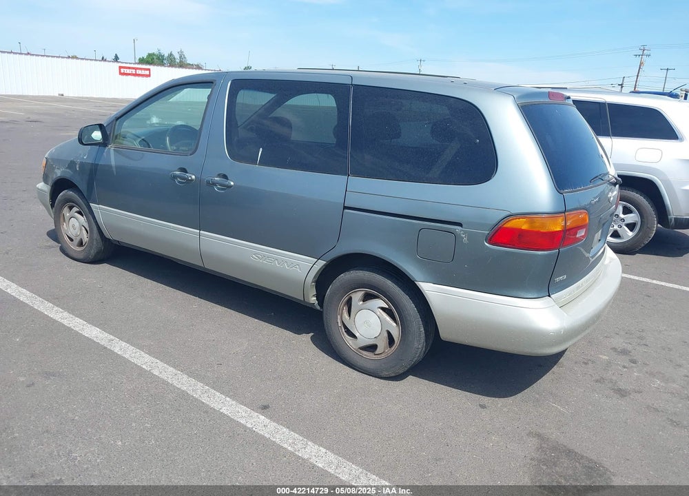 2000 TOYOTA SIENNA XLE VIN: 4T3ZF13C7YU311496