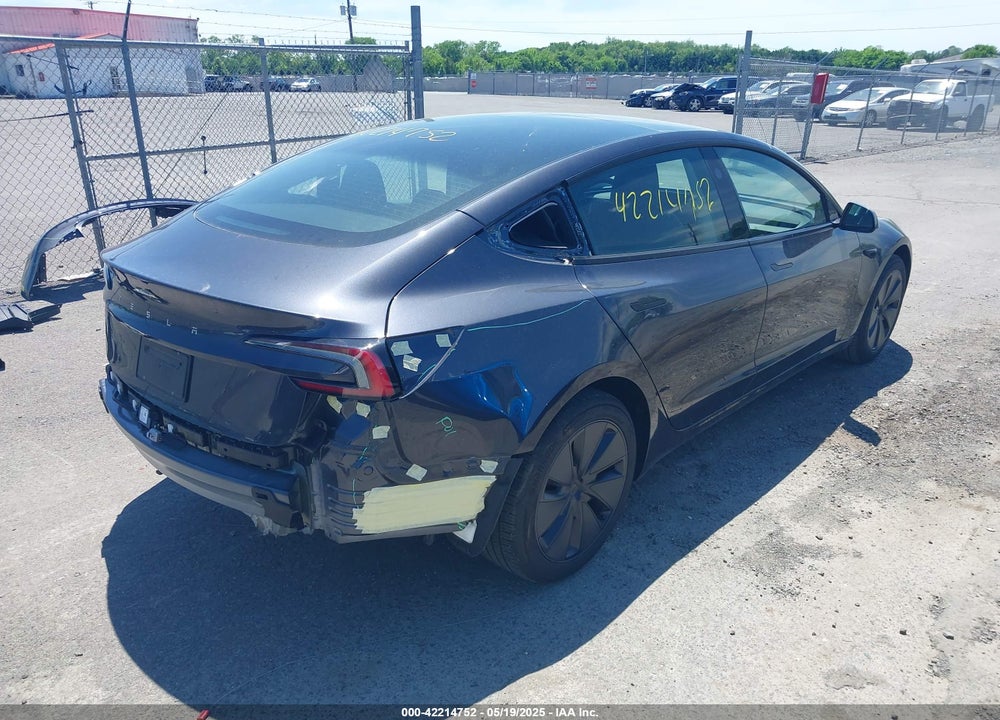 2024 TESLA MODEL 3 LONG RANGE DUAL MOTOR ALL-WHEEL DRIVE/REAR-WHEEL DRIVE VIN: 5YJ3E1EA3RF784002