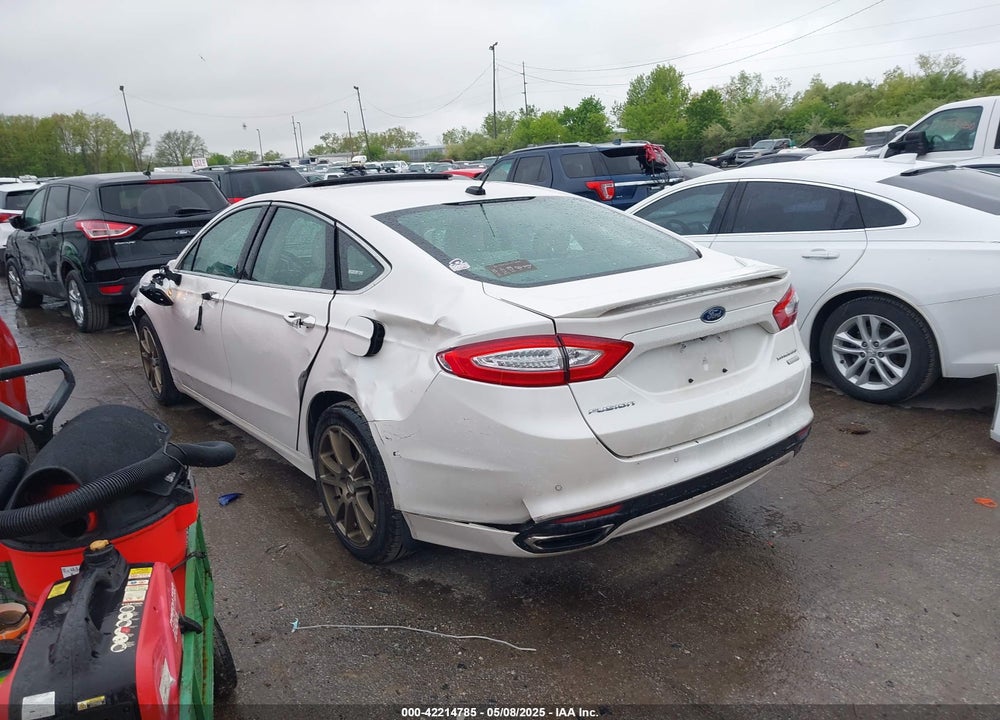 2016 FORD FUSION VIN: 3FA6P0K98GR369433