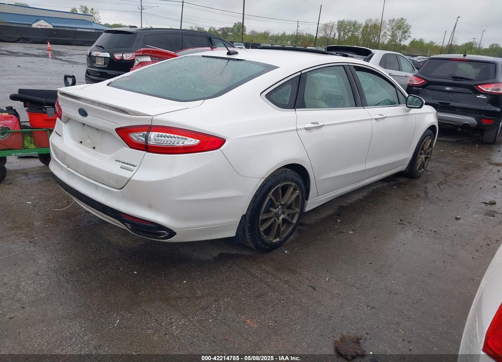 2016 FORD FUSION VIN: 3FA6P0K98GR369433