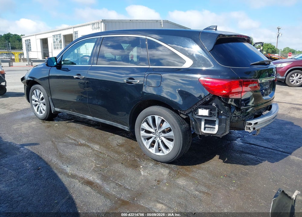 2014 ACURA MDX VIN: 5FRYD4H47EB046115