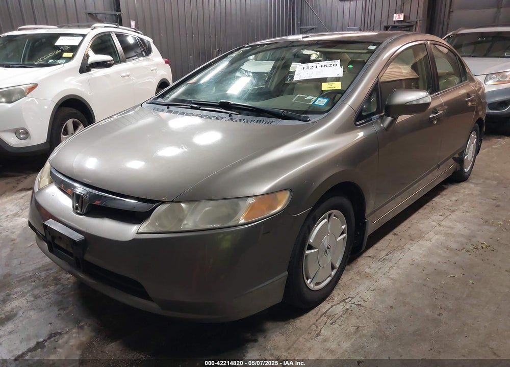 2008 HONDA CIVIC HYBRID VIN: JHMFA36298S008419