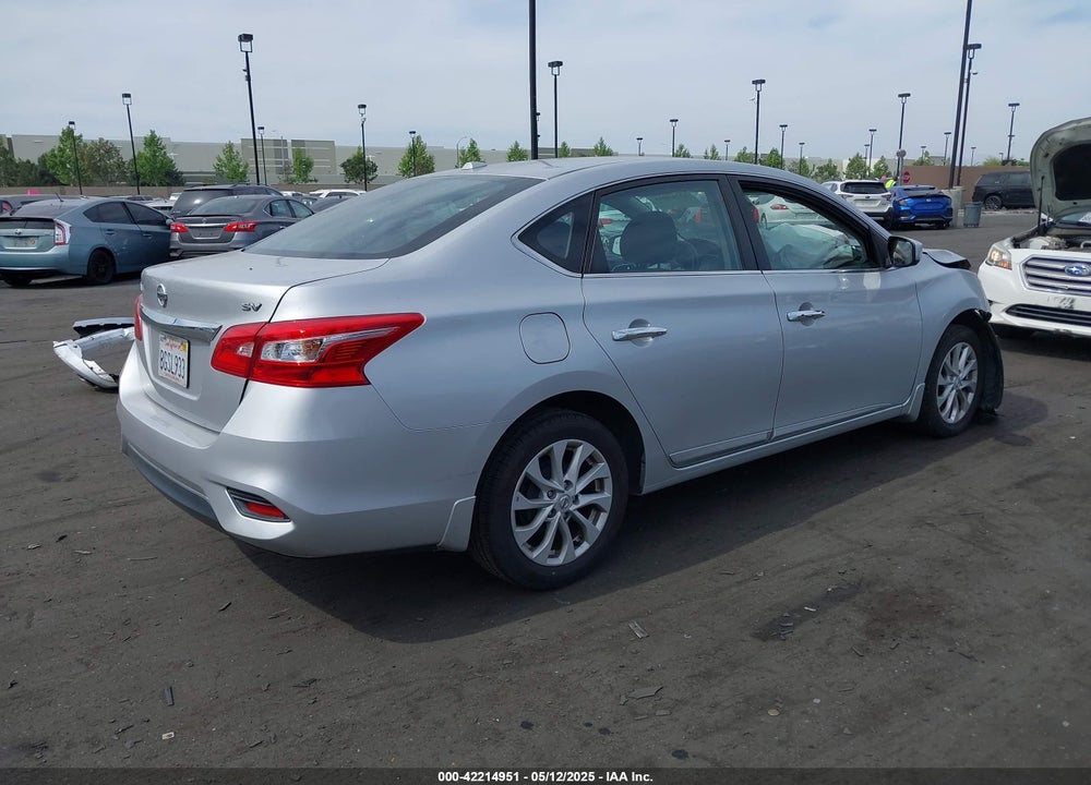 2019 NISSAN SENTRA SV VIN: 3N1AB7AP3KY229948