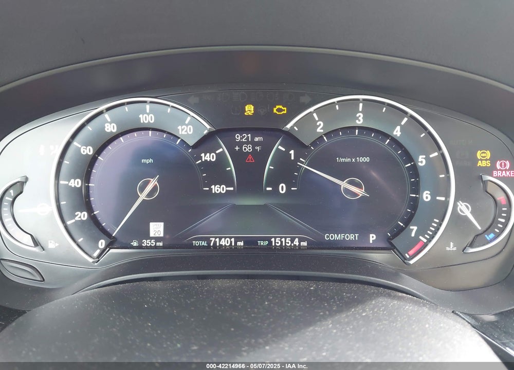 2019 BMW 530I VIN: WBAJA5C56KWA58071