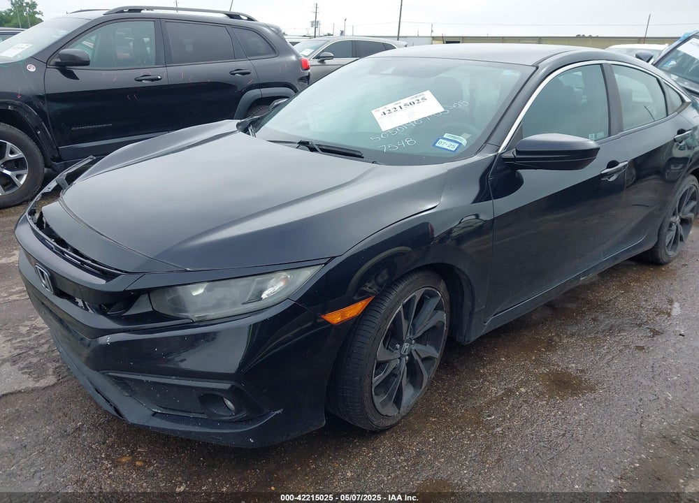 2019 HONDA CIVIC SPORT VIN: 19XFC2F80KE047548