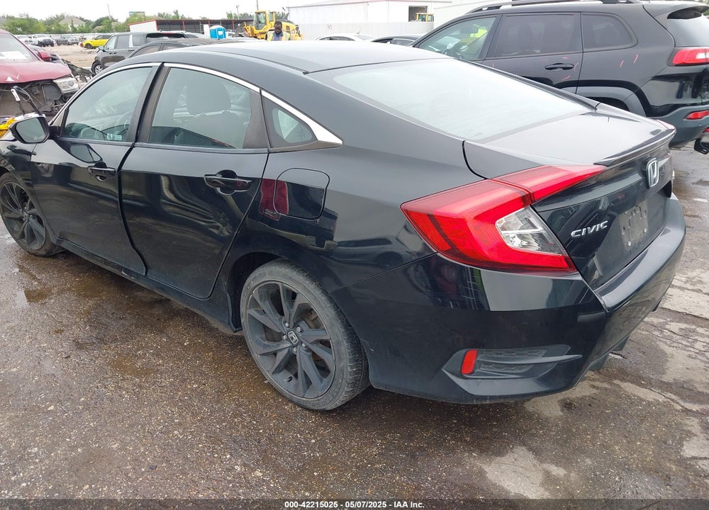 2019 HONDA CIVIC SPORT VIN: 19XFC2F80KE047548