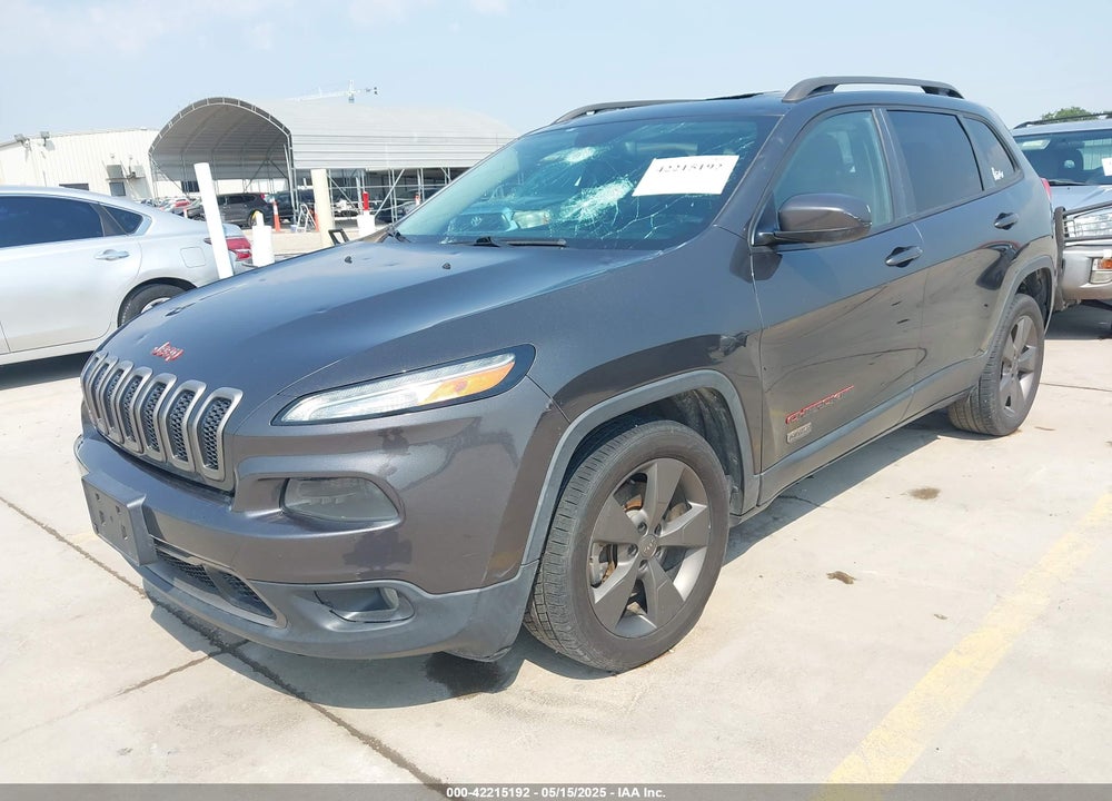 2016 JEEP CHEROKEE 75TH ANNIVERSARY VIN: 1C4PJLCB3GW323797