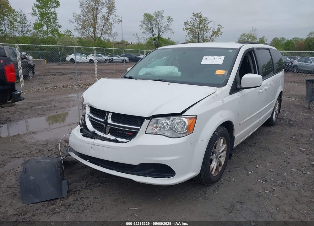 2016 DODGE GRAND CARAVAN SXT VIN: 2C4RDGCG1GR340996
