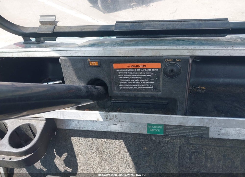 2004 CLUB CAR AQ VIN: 00000A00420393553