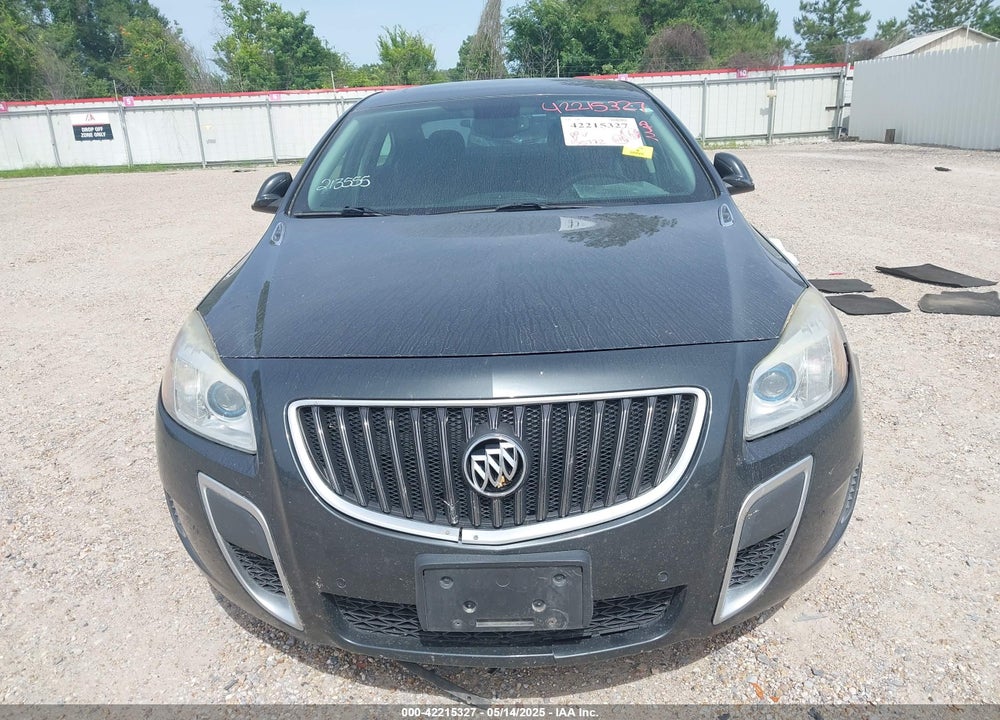 2012 BUICK REGAL GS VIN: 2G4GV5GV6C9213555