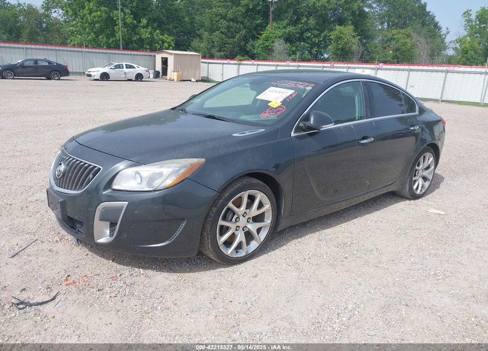 2012 BUICK REGAL GS VIN: 2G4GV5GV6C9213555