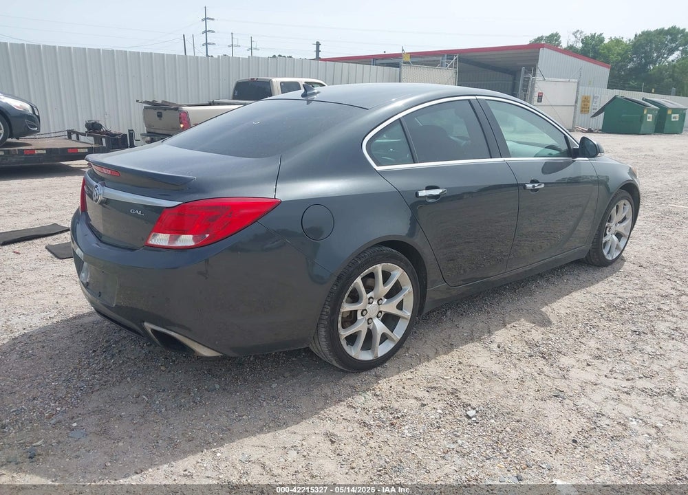 2012 BUICK REGAL GS VIN: 2G4GV5GV6C9213555