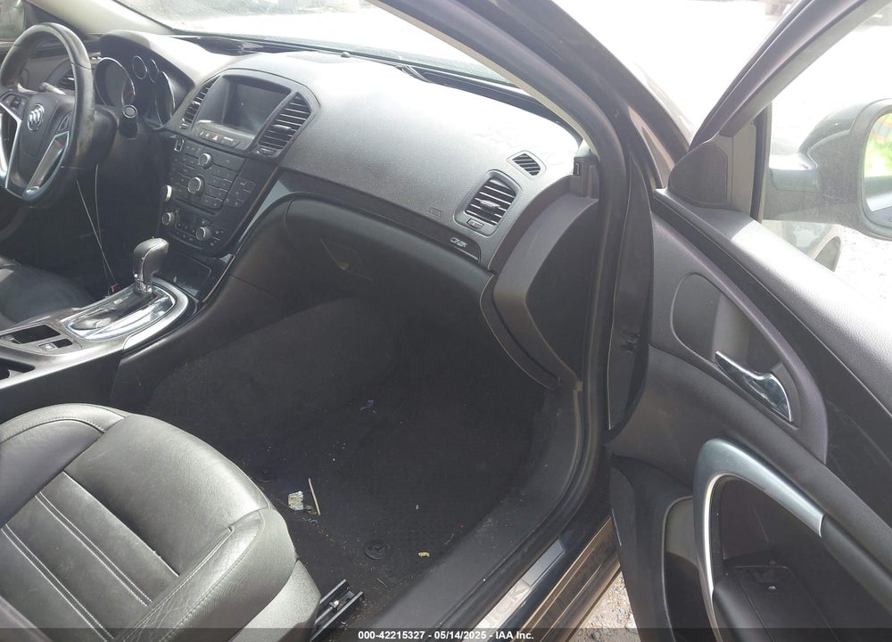 2012 BUICK REGAL GS VIN: 2G4GV5GV6C9213555