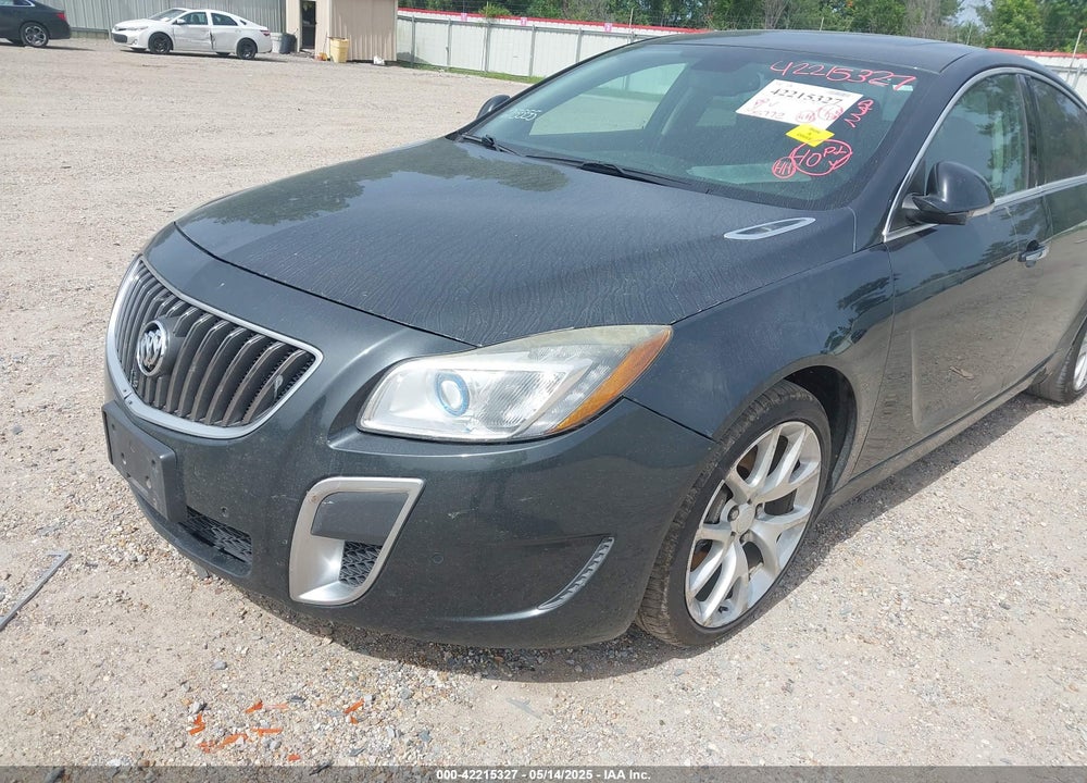 2012 BUICK REGAL GS VIN: 2G4GV5GV6C9213555
