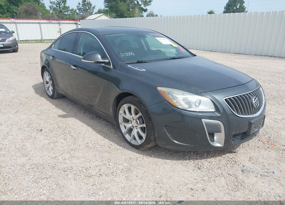 2012 BUICK REGAL GS VIN: 2G4GV5GV6C9213555