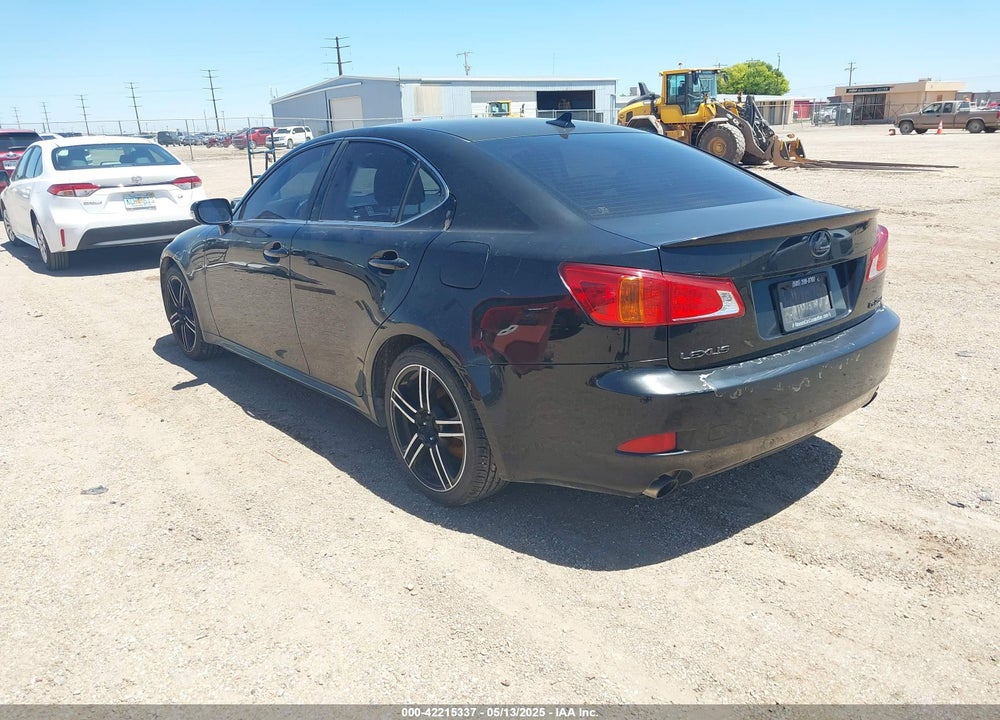 2009 LEXUS IS 250 VIN: JTHBK262795088650