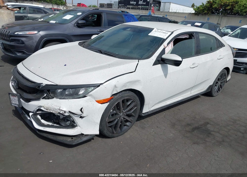 2020 HONDA CIVIC SPORT VIN: SHHFK7H49LU412071