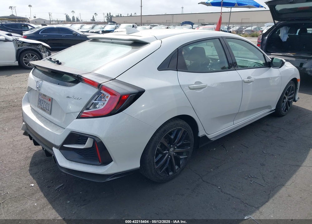 2020 HONDA CIVIC SPORT VIN: SHHFK7H49LU412071