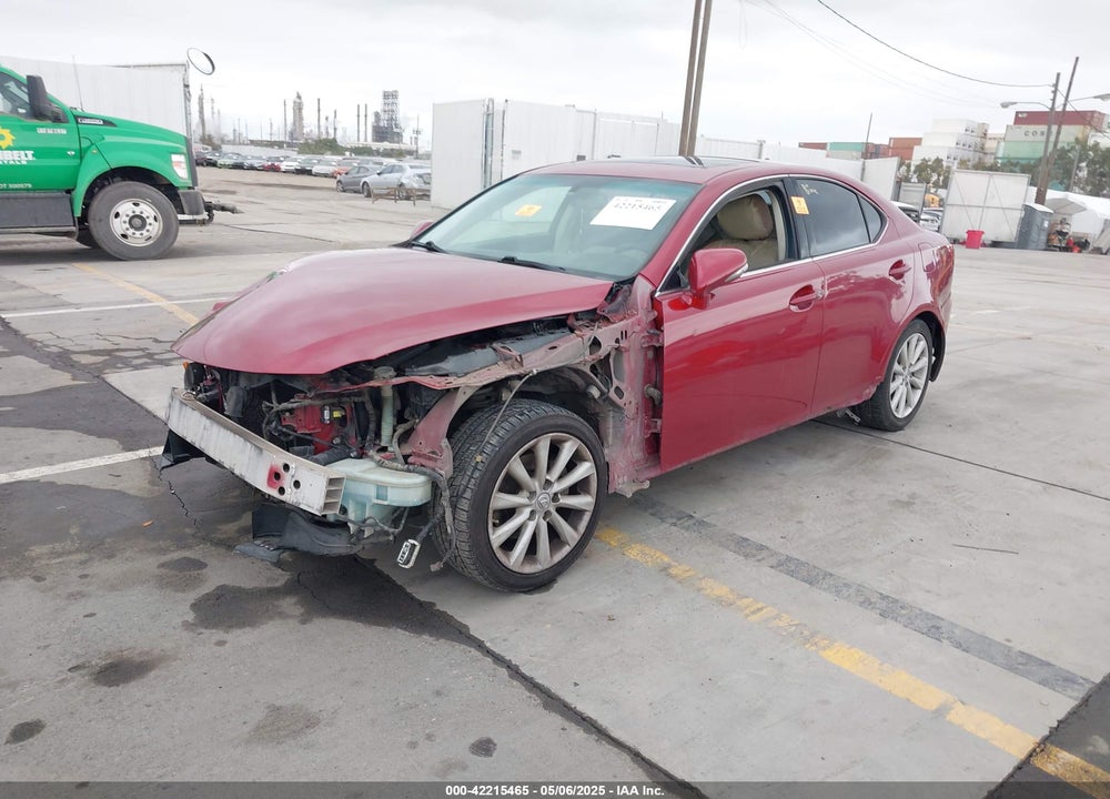2009 LEXUS IS 250 VIN: JTHBK262792093381