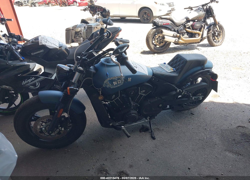2021 INDIAN MOTORCYCLE CO. SCOUT BOBBER SIXTY ABS VIN: 56KMTA110M3168922