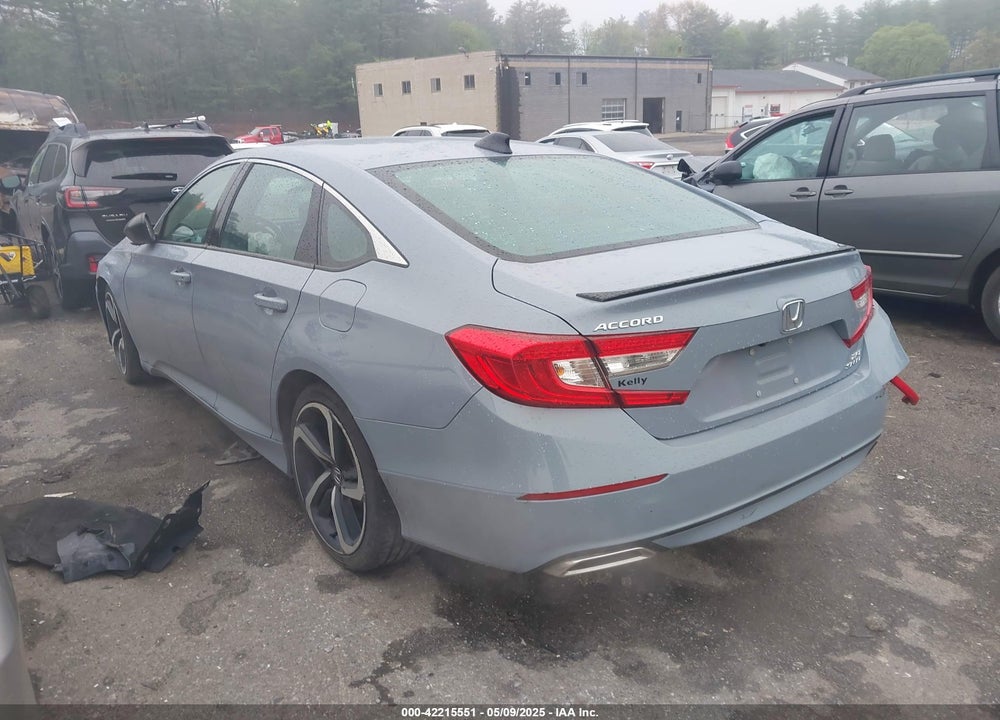 2022 HONDA ACCORD VIN: 1HGCV2F39NA003526