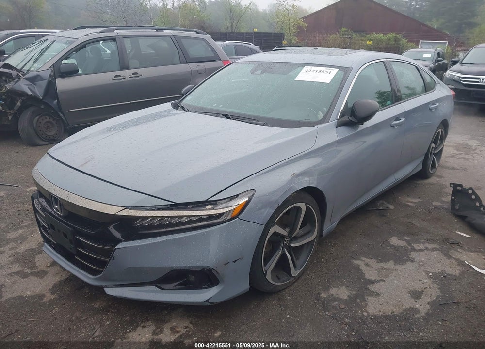 2022 HONDA ACCORD VIN: 1HGCV2F39NA003526