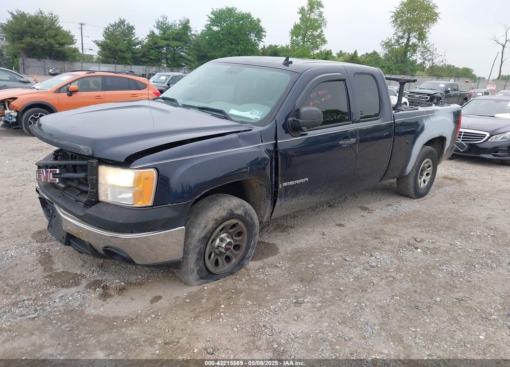 2008 GMC SIERRA 1500 WORK TRUCK VIN: 1GTEC19X98Z225124