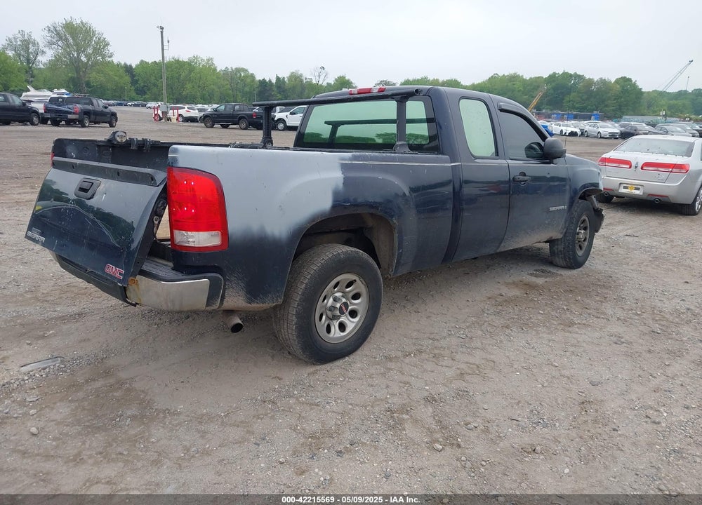 2008 GMC SIERRA 1500 WORK TRUCK VIN: 1GTEC19X98Z225124