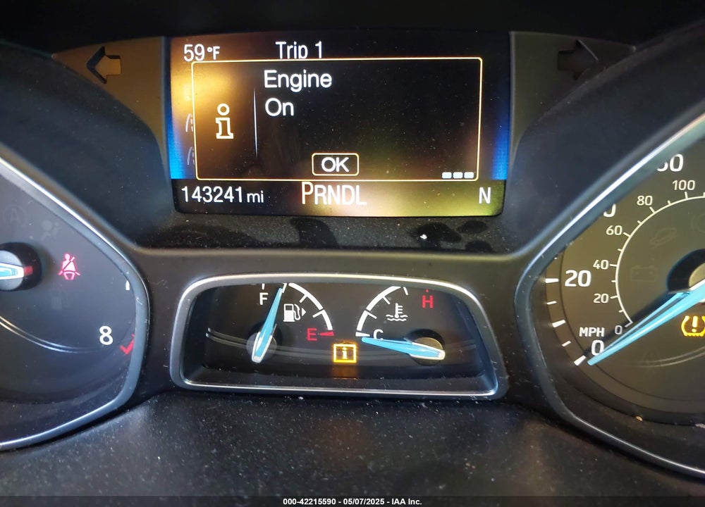 2017 FORD FOCUS VIN: 1FADP3F24HL304407