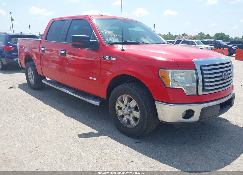 2012 FORD F-150 XLT VIN: 1FTFW1CTXCKE31538