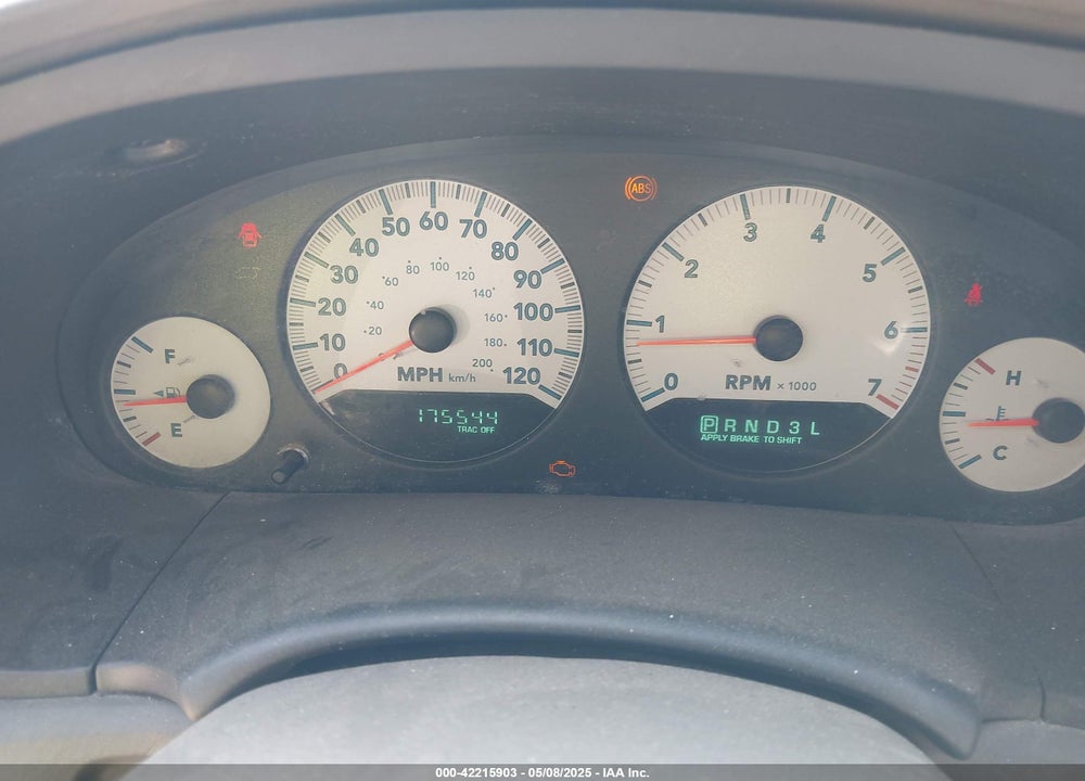 2005 DODGE GRAND CARAVAN SXT VIN: 2D4GP44L25R377919
