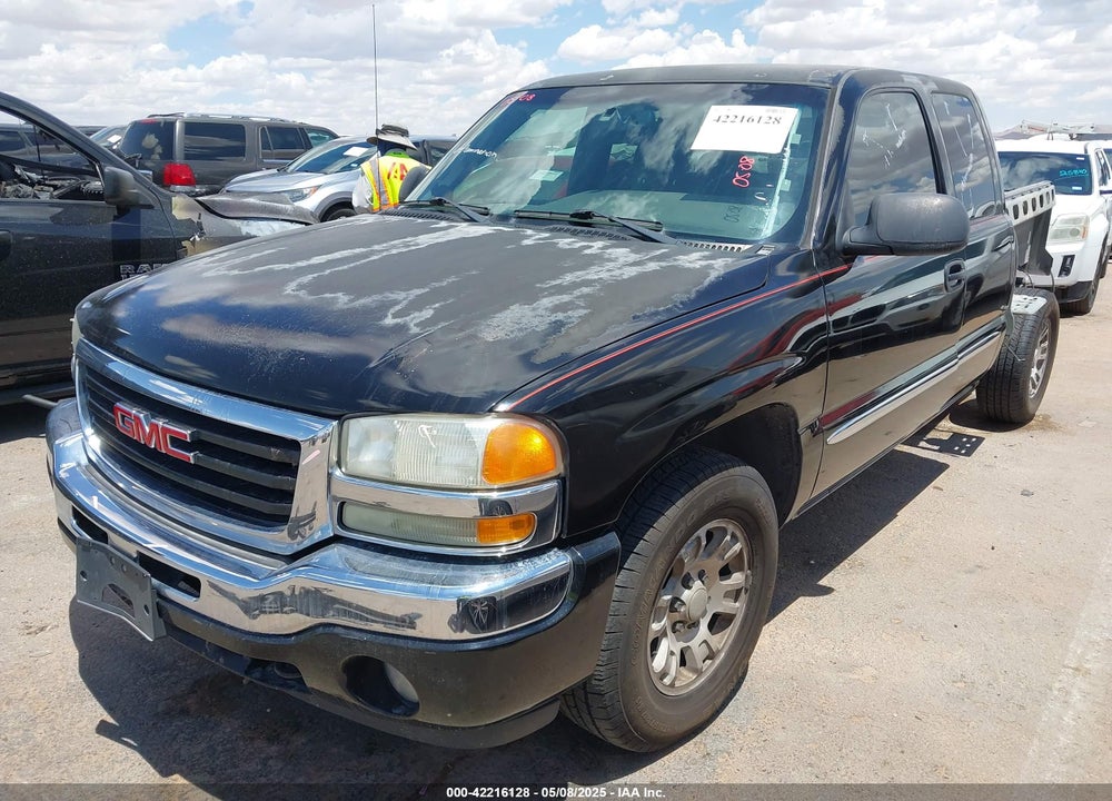 2005 GMC SIERRA 1500 SLE VIN: 1GTEK19B55Z213622
