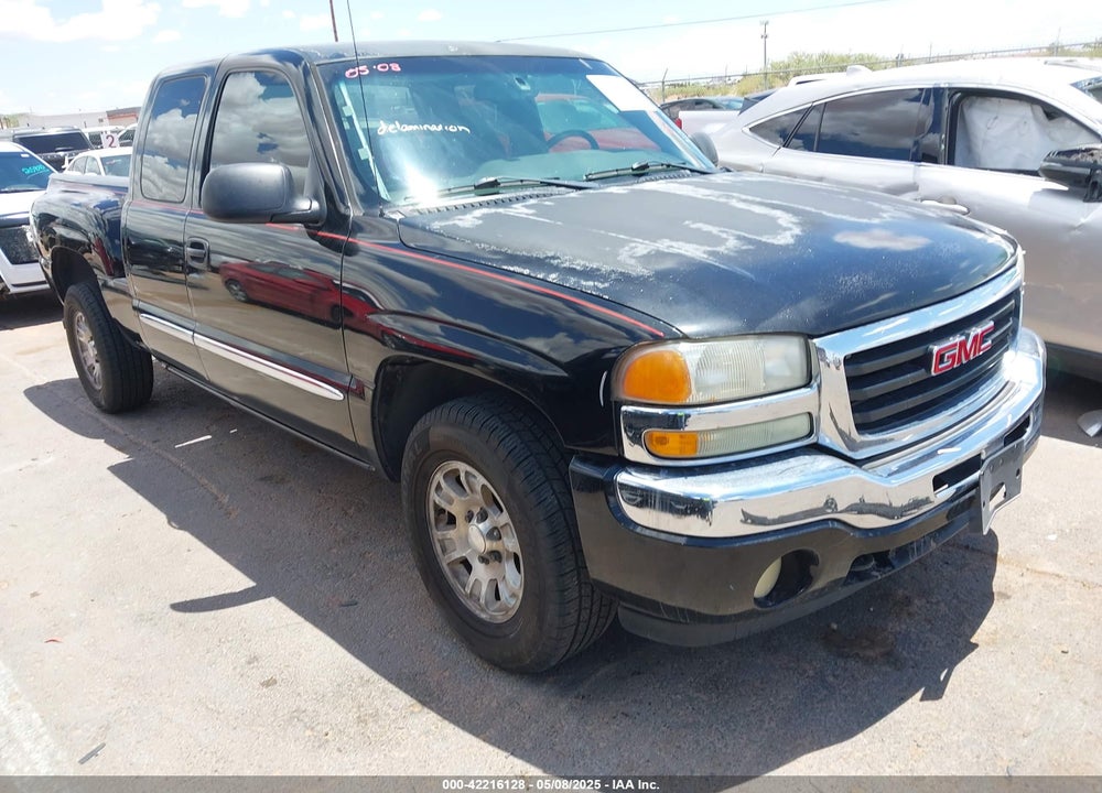 2005 GMC SIERRA 1500 SLE VIN: 1GTEK19B55Z213622