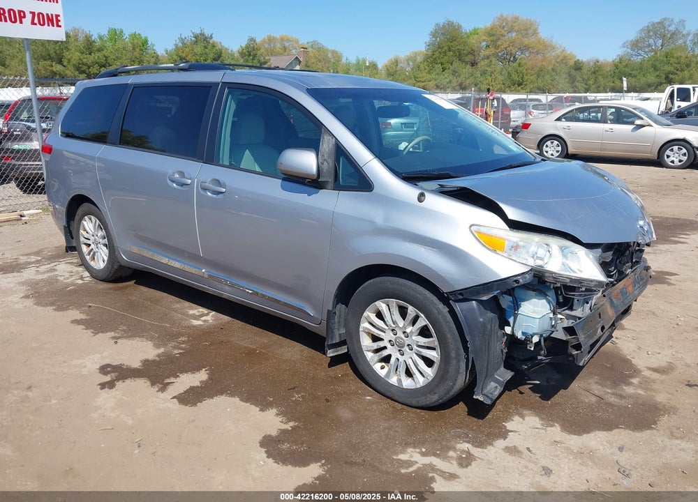 2011 TOYOTA SIENNA XLE V6 VIN: 5TDYK3DC0BS150354