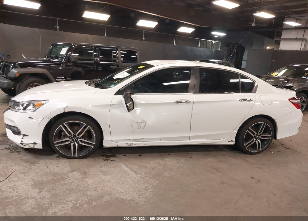 2016 HONDA ACCORD SPORT VIN: 1HGCR2F52GA143121