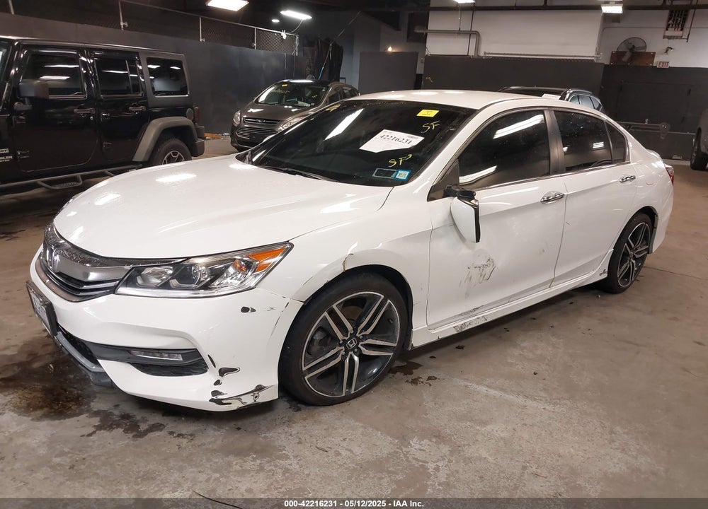 2016 HONDA ACCORD SPORT VIN: 1HGCR2F52GA143121