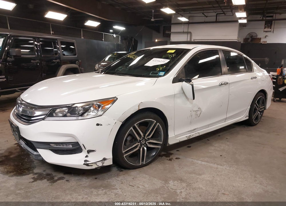 2016 HONDA ACCORD SPORT VIN: 1HGCR2F52GA143121