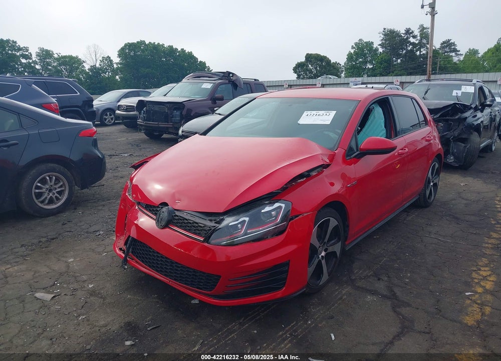 2017 VOLKSWAGEN GTI VIN: 3VW4T7AU1HM076156
