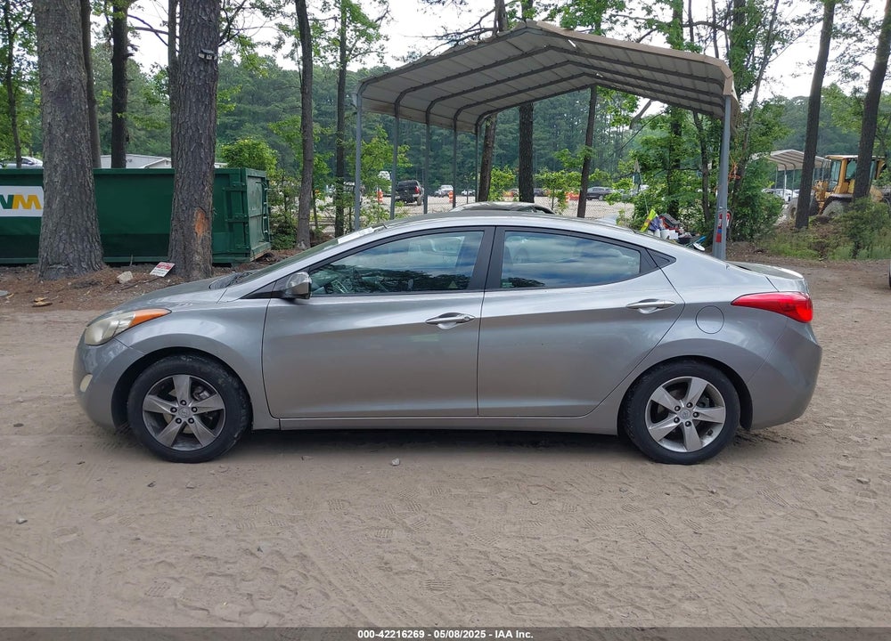 2012 HYUNDAI ELANTRA VIN: KMHDH4AE9CU198677