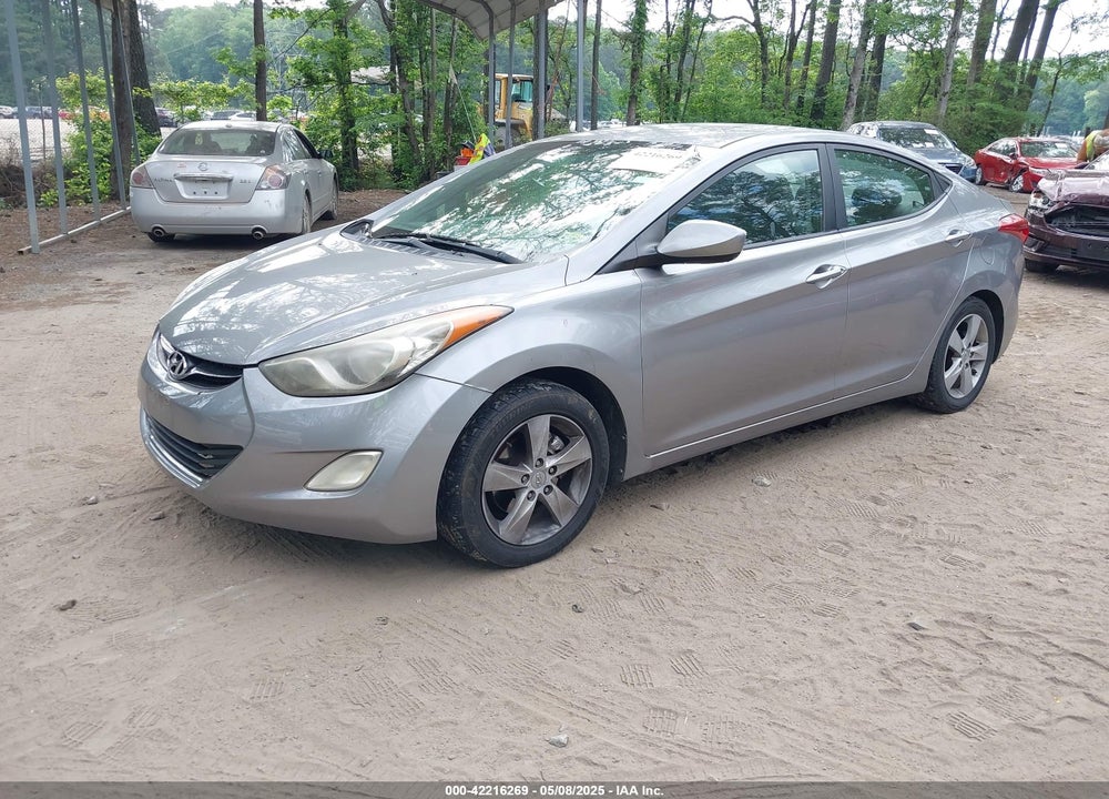 2012 HYUNDAI ELANTRA VIN: KMHDH4AE9CU198677