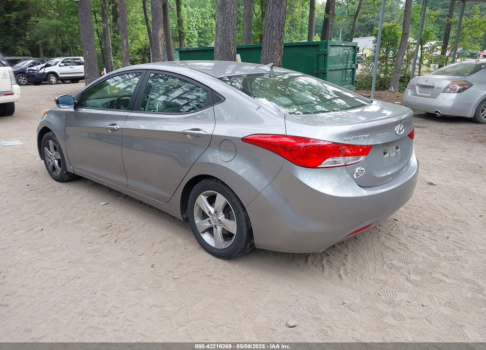 2012 HYUNDAI ELANTRA VIN: KMHDH4AE9CU198677