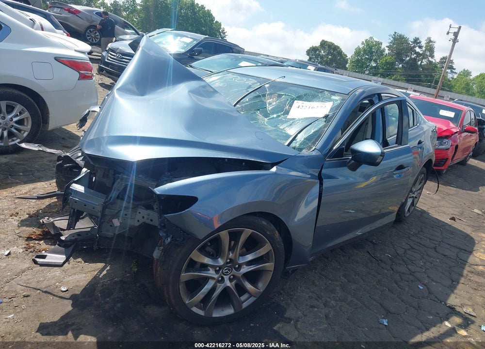 2016 MAZDA MAZDA6 VIN: JM1GJ1W5XG1436637