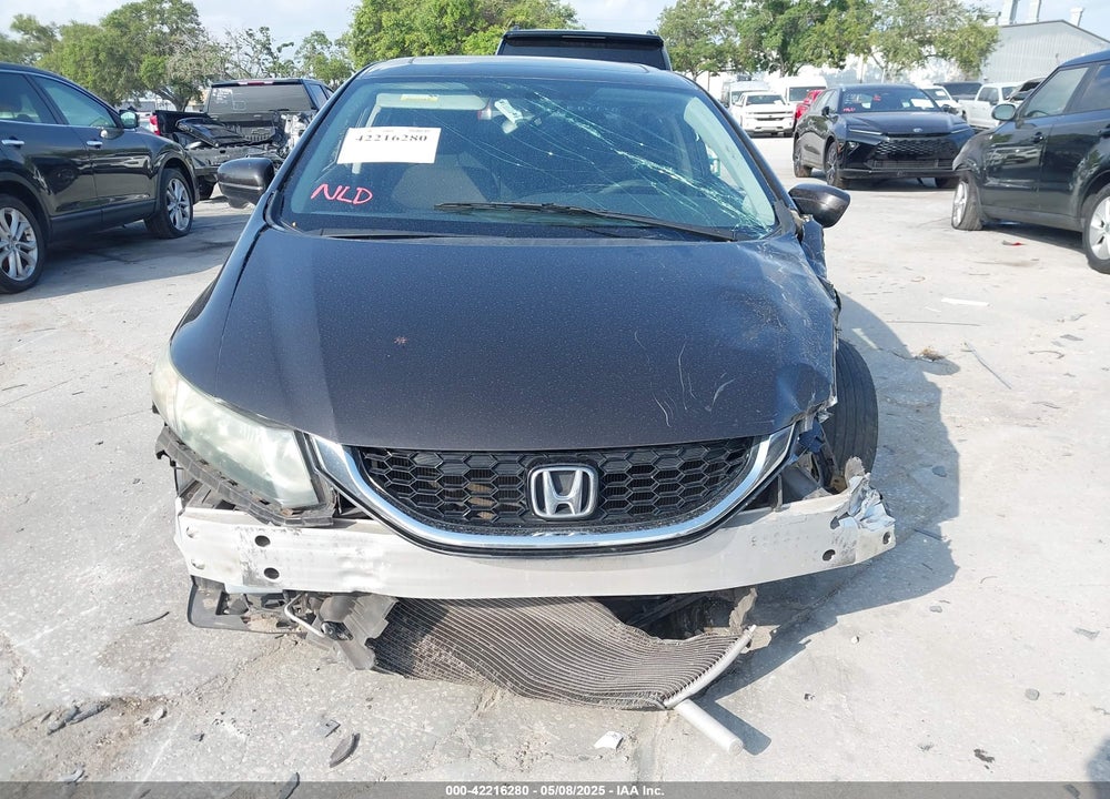 2014 HONDA CIVIC VIN: 2HGFB2F81EH555640
