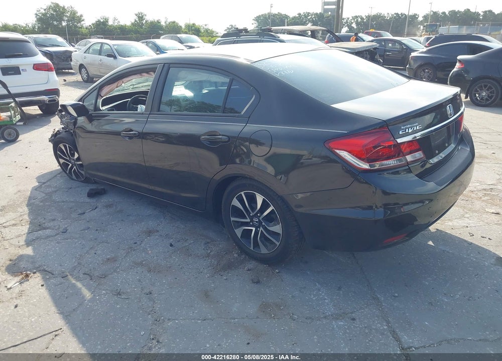 2014 HONDA CIVIC VIN: 2HGFB2F81EH555640