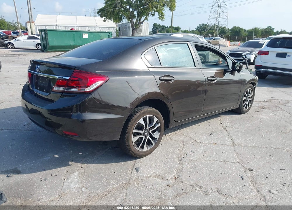 2014 HONDA CIVIC VIN: 2HGFB2F81EH555640