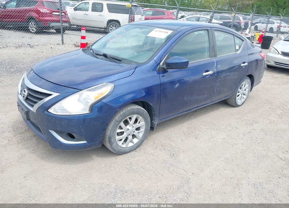 2019 NISSAN VERSA 1.6 SV VIN: 3N1CN7AP7KL809443